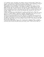 Eseja 'The Elizabethan Theater ', 1.