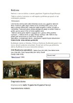 Konspekts 'Mākslas stili', 2.