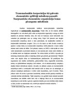 Konspekts 'Transnacionālās korporācijas kā galvenie ekonomiskie spēlētāji mūsdienu pasaulē', 1.