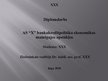 Prezentācija 'A/s "X" bankas kredītpolitika ekonomikas mainīgajos apstākļos', 1.