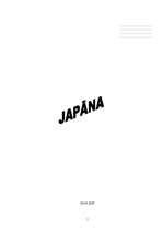 Referāts 'Japāna', 1.