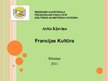 Prezentācija 'Francijas kultūra', 1.