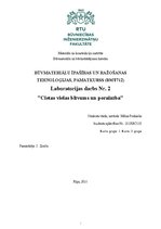 Paraugs 'Laboratorijas darbs: Cietas vielas blīvums un porainība', 1.