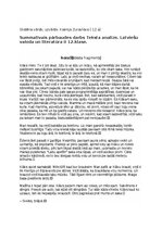 Konspekts 'Teksta analīze', 1.