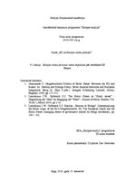 Eseja 'Baltijas valstu kā mazu valstu ārpolitika pēc iestāšanās ES', 1.