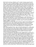 Eseja 'Charles Dickins', 1.