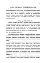 Diplomdarbs 'Mārktinga komunikāciju plāns SIA "Liepkalni" ražotajai rudzu maizei', 9.