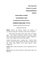 Konspekts 'Pasakaini sniegi snieg', 1.