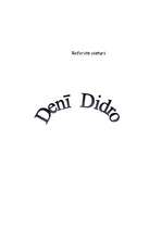 Referāts 'Denī Didro', 1.