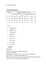 Paraugs 'Heterogēnas reakcijas līdzsvara konstante', 3.