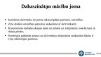 Prezentācija 'Mācību mēneša plāns-Rotaļnodarbība un starpdisciplinaritāte', 6.