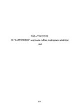 Referāts 'AS "Latvenergo" uzņēmuma radītais piesārņojums apkārtējai videi', 1.