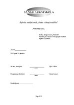 Referāts 'Procentu risks', 1.