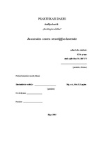 Biznesa plāns 'Jaunrades centra stratēģijas izstrāde', 1.