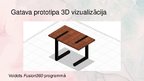 Prezentācija '3D izstrādājums - galds', 6.