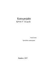 Referāts 'Jaunākās tendences automobiļu virsbūvju krāsošanā', 1.