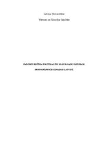 Referāts 'Padomju režīma politika līdz 20.gadsimta 50.gadu sākumam. Demogrāfiskās izmaiņas', 1.