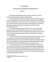 Konspekts 'R.S.Vitkomba grāmatas "The Cold War in Retrospect: the Formative Years" konspekt', 1.