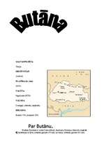 Referāts 'Butāna', 1.