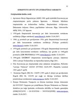 Diplomdarbs 'Jūras kravu pārvadājumu tiesiskā regulācija ES un Latvijā', 89.
