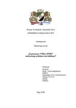 Referāts 'Mārketinga politikas izstrādāšana tūrisma aģentūrai "Vīza-Tūrs"', 1.