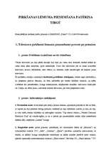 Eseja 'Pirkšanas lēmuma pieņemšana patēriņa tirgū', 1.