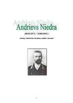 Referāts 'Andrievs Niedra - biogrāfija un literārā daiļrade', 1.