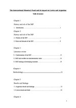 Referāts 'The Role of IMF and its Impact on Latvia and Argentina', 1.