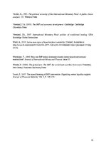 Referāts 'The Role of IMF and its Impact on Latvia and Argentina', 42.