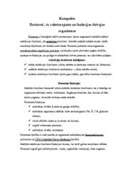 Konspekts 'Hormoni, to raksturojums un funkcijas dzīvajos organismos', 1.