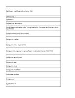 Konspekts 'Discovering computers - computer security risks - glossary', 2.