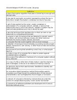 Konspekts 'Discovering computers - computer security risks - glossary', 10.