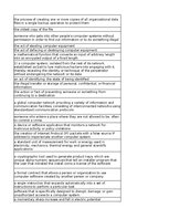 Konspekts 'Discovering computers - computer security risks - glossary', 13.