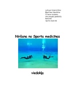 Referāts 'Niršana no sporta medicīnas viedokļa', 1.