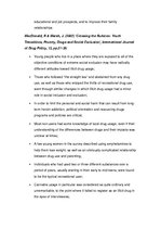 Konspekts 'The Drugs - Crime Debate: "Drug Problems", Social Exclusion and Inequality', 3.