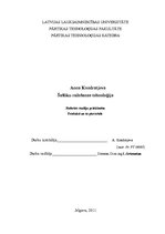 Referāts 'Šašliku ražošanas tehnoloģija', 1.