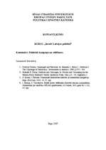 Konspekts 'Politiskā kampaņa un vēlēšanas', 1.