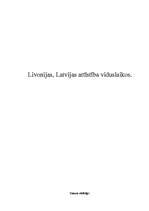 Referāts 'Livonijas, Latvijas attīstība viduslaikos', 1.