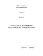 Referāts 'Gaisa transporta attīstība Eiropā', 1.