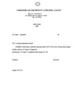 Paraugs 'Rīkojums', 1.