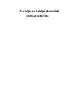 Referāts 'Zviedrijas un Latvijas ekonomiski politiskā sadarbība', 1.