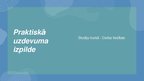 Prezentācija 'Darba sludinājuma analīze', 1.