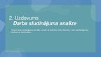 Prezentācija 'Darba sludinājuma analīze', 2.