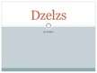 Prezentācija 'Dzelzs', 1.