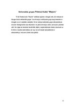 Referāts 'Fitnesa klubs "Majors"', 12.