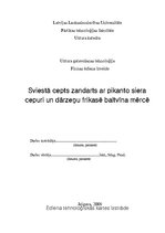 Paraugs 'Firmas ēdiens', 1.