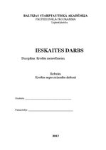 Referāts 'Kredītu nepieciešamība ikdienā', 1.