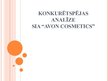 Referāts 'Uzņēmuma SIA "Avon Cosmetics" konkurētspējas analīze', 39.