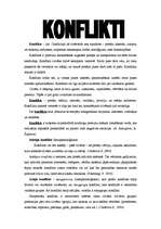 Konspekts 'Konflikts', 1.