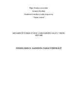 Eseja 'Feodālisms 21.gadsimta vertikālē', 1.